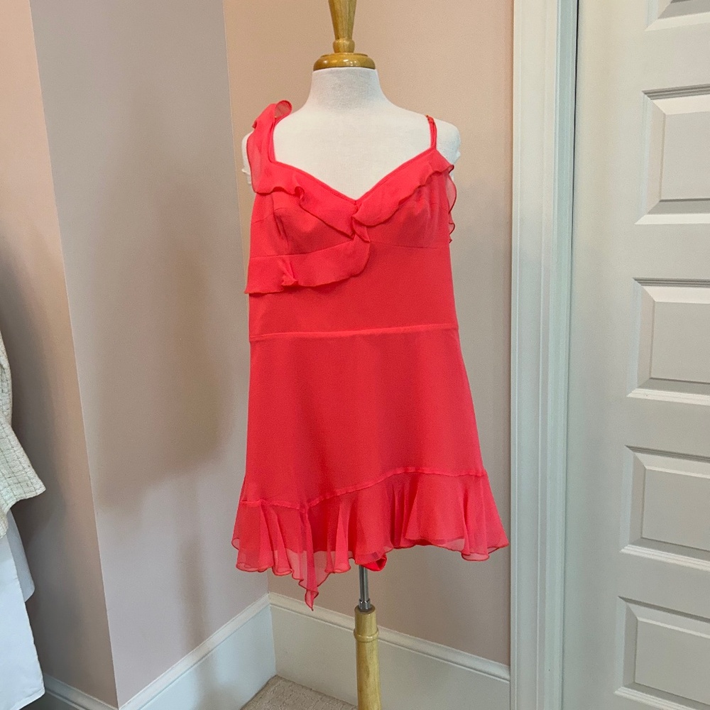 Amanda UpRichard coral romper